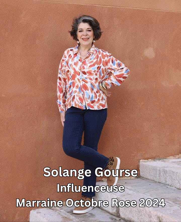 Solange Gourse - Influenceuse - Marraine Octobre Rose 2024